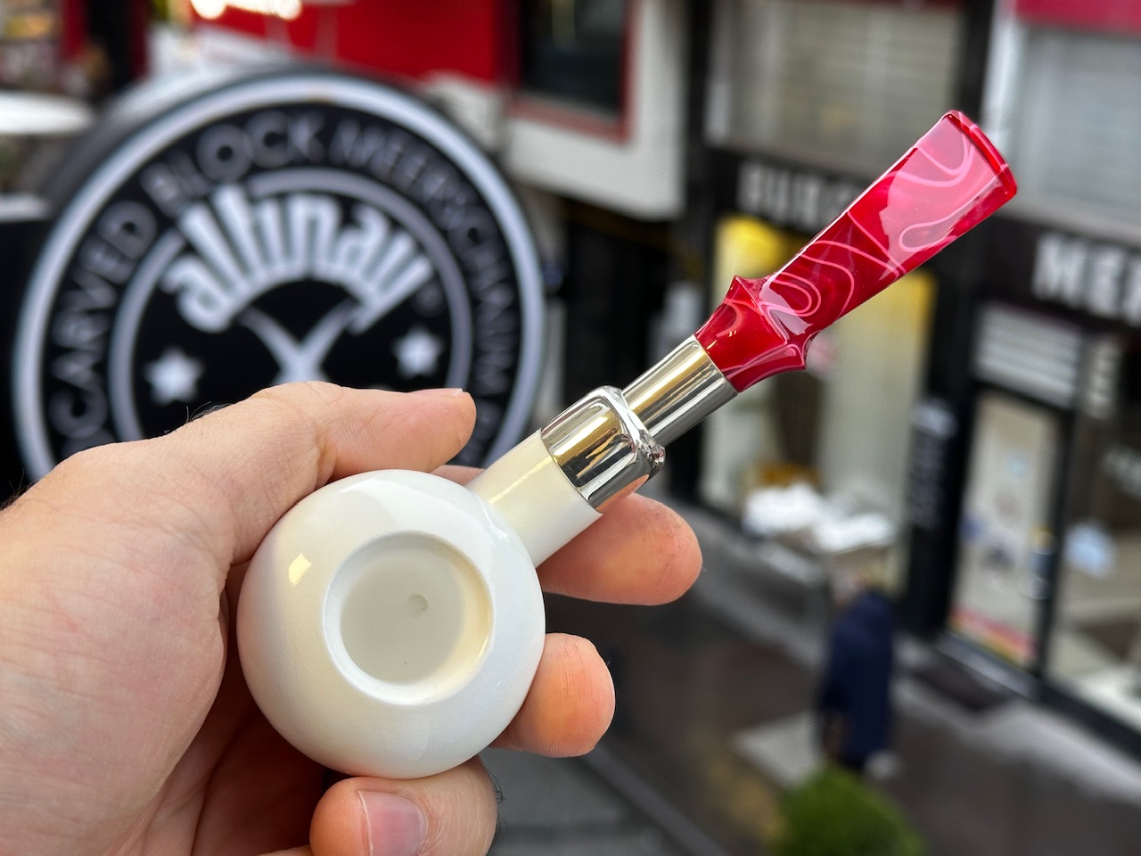 altinay-spigot-pear-silver-meerschaumpfeife-block image 4