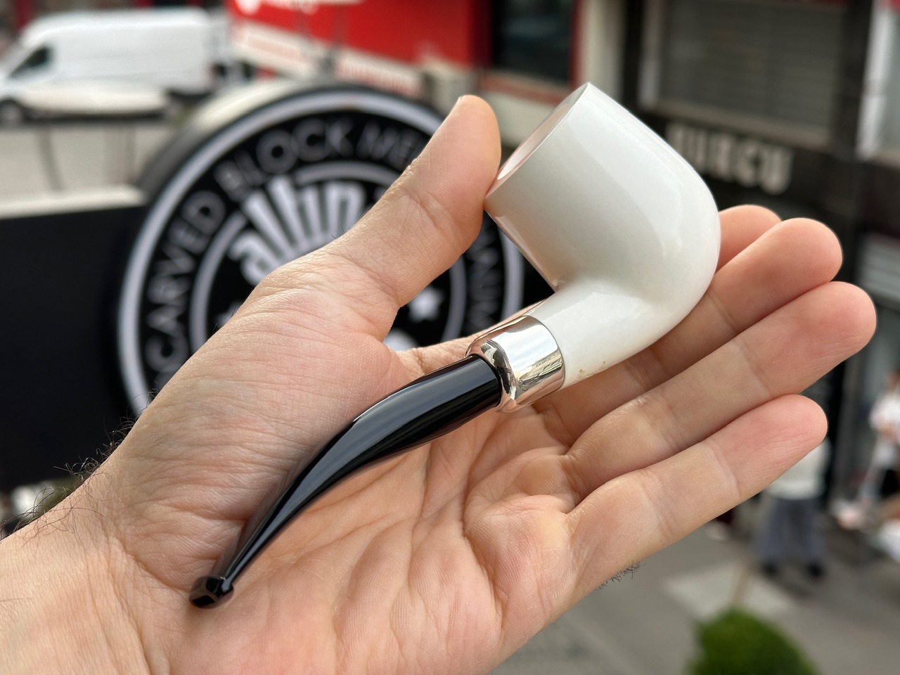 altinay-spigot-billard-silver-army-meerschaumpfeife image 2