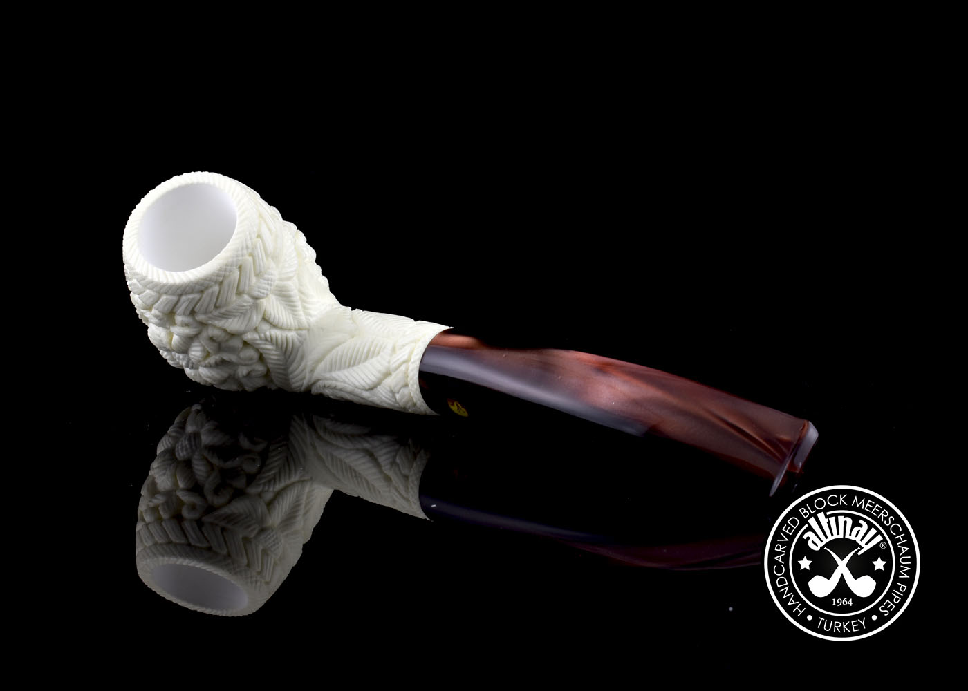 altinay-classic-bent-billiard-meerschaumpfeife-natur image 5