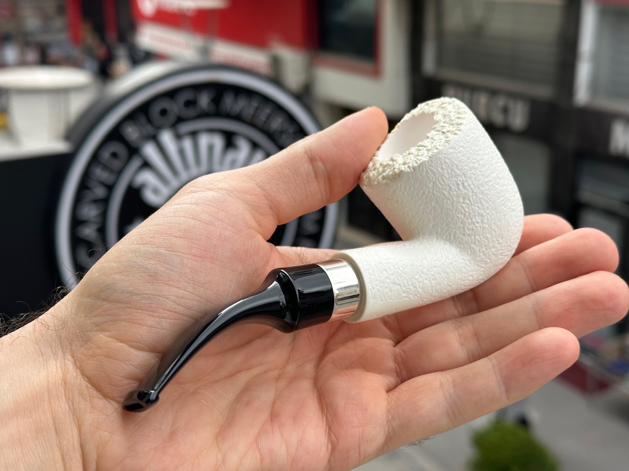 altinay-classic-dublin-meerschaumpfeife-silberring-natur image 2