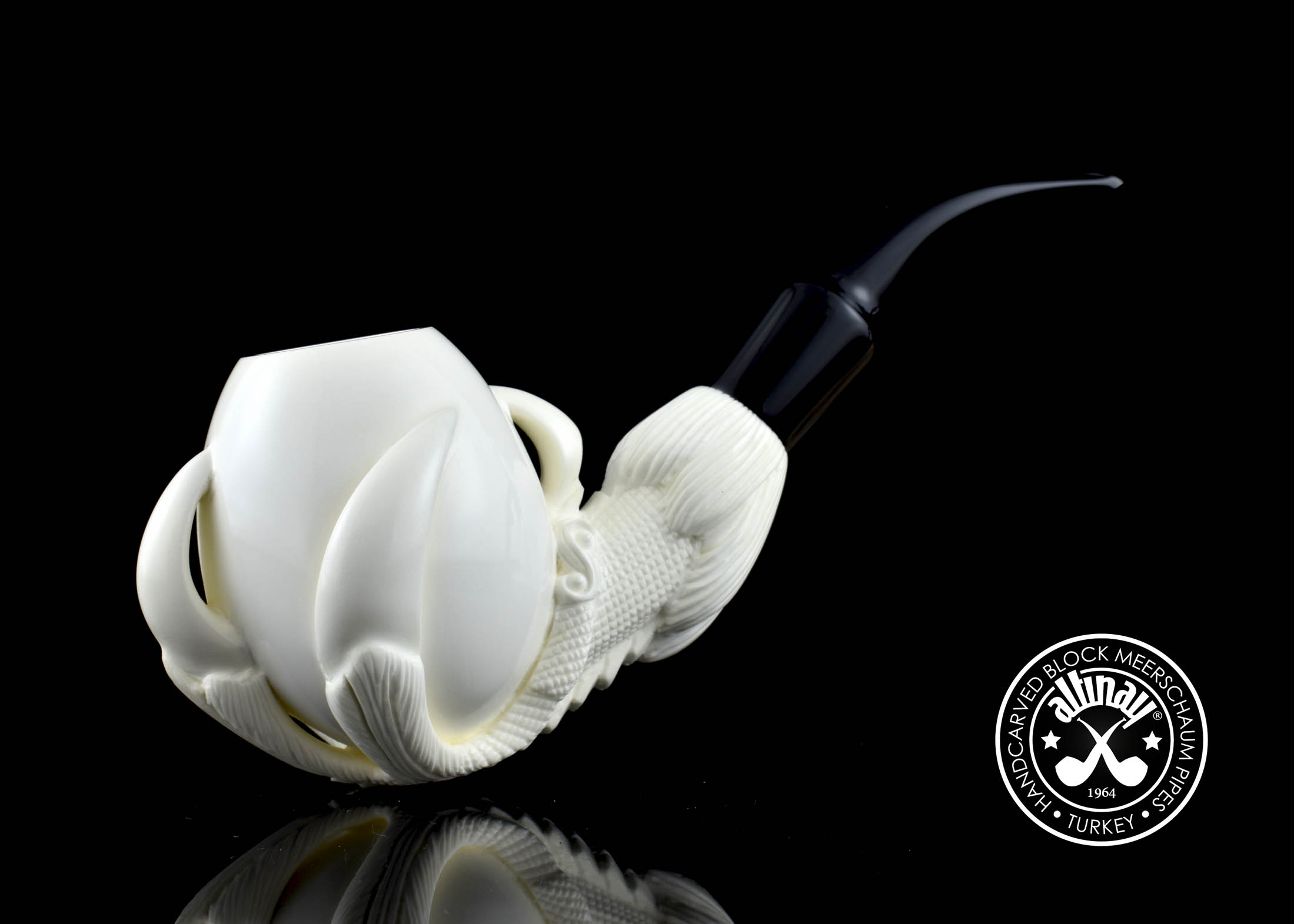 altinay-eagle-s-claw-meerschaumpfeife-tabakpfeife-geschnitzt image 1