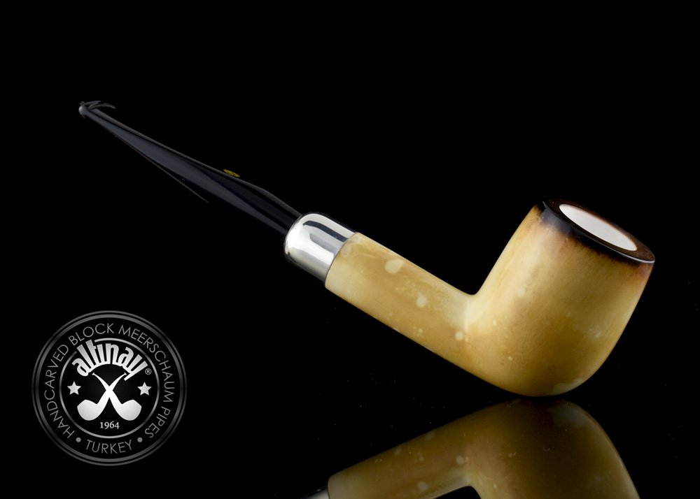 altinay-calcined-billiard-army-meerschaumpfeife-silber image 4