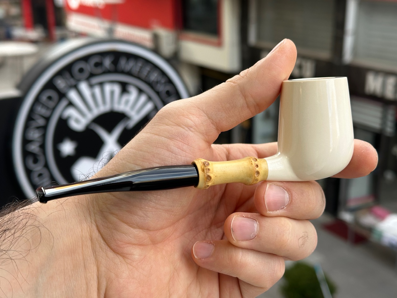 altinay-bamboo-billiard-meerschaumpfeife-bambus-holm-2 image 3