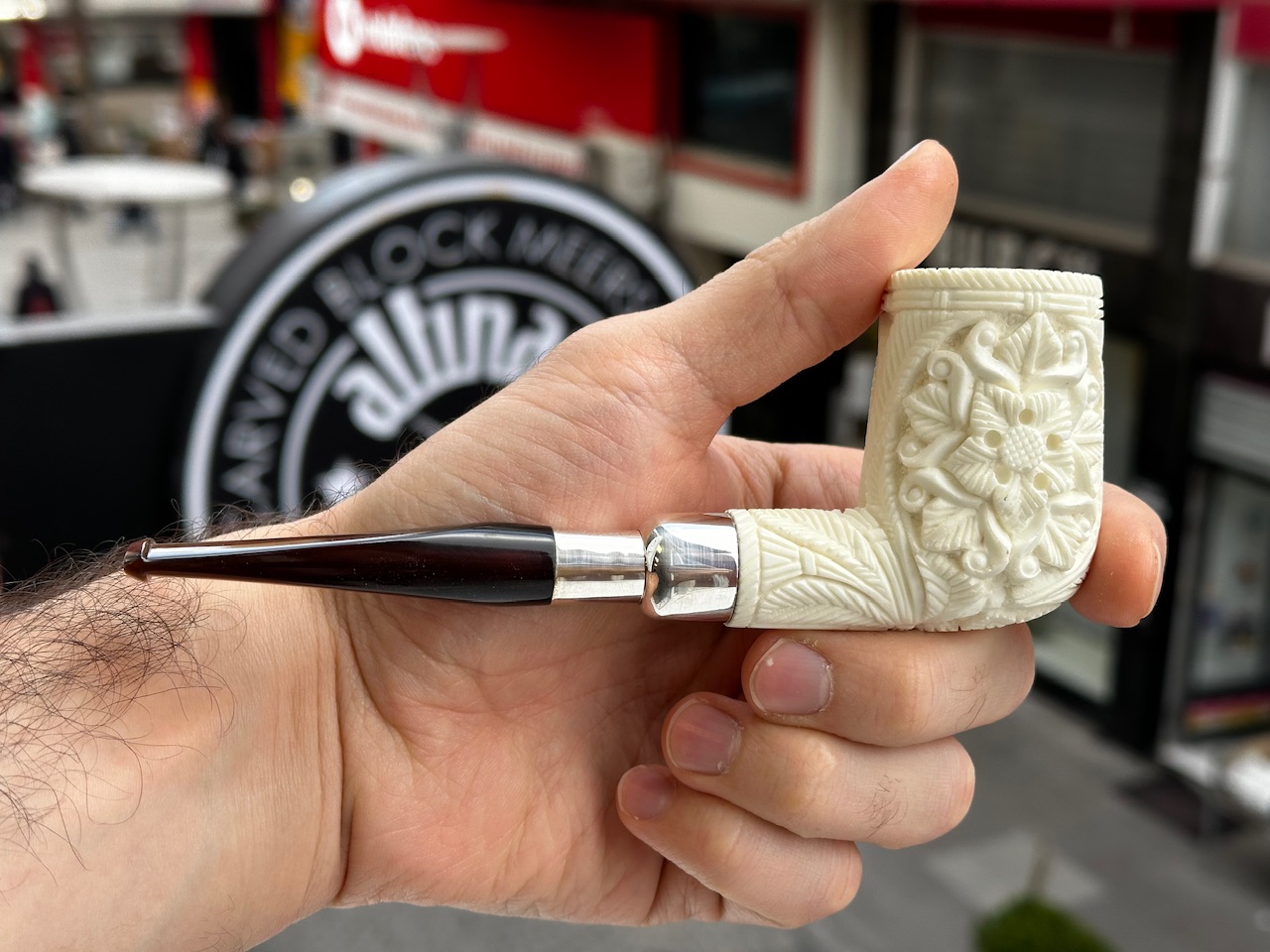 altinay-spigot-billiard-silver-spigot-meerschaumpfeife image 3