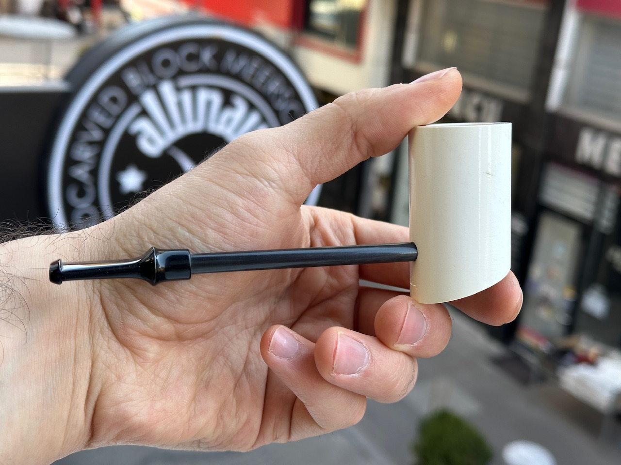 altinay-carbon-fiber-poker-meerschaumpfeife-glatt-natur image 3