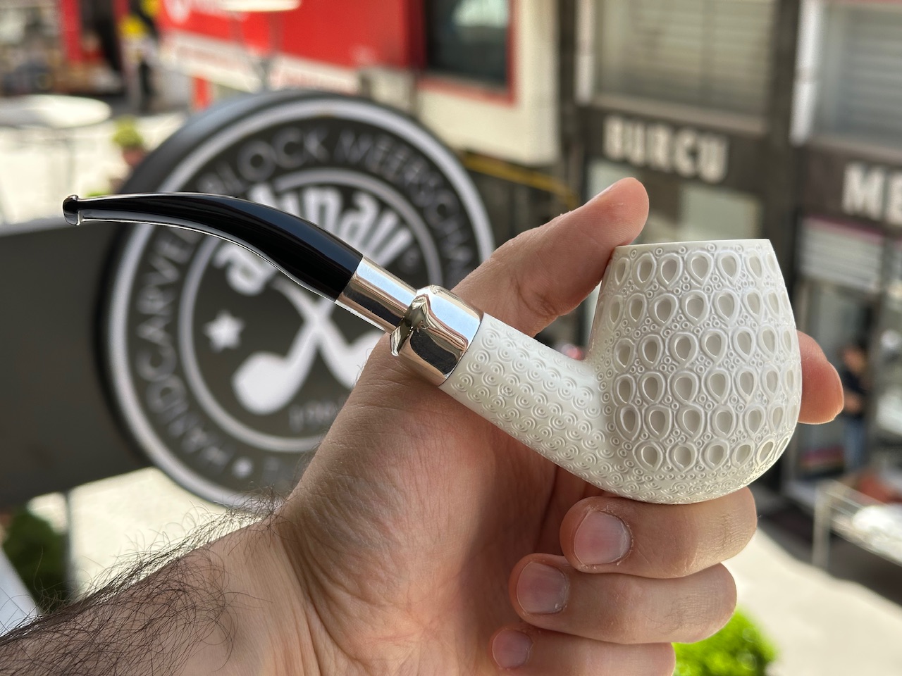 altinay-spigot-xl-brandy-meerschaumpfeife-silber-spigot image 4