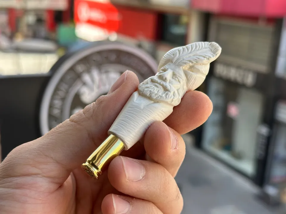 altinay-classic-meershell-pfeifenstopfer-sultan-motiv-meerschaum image 1