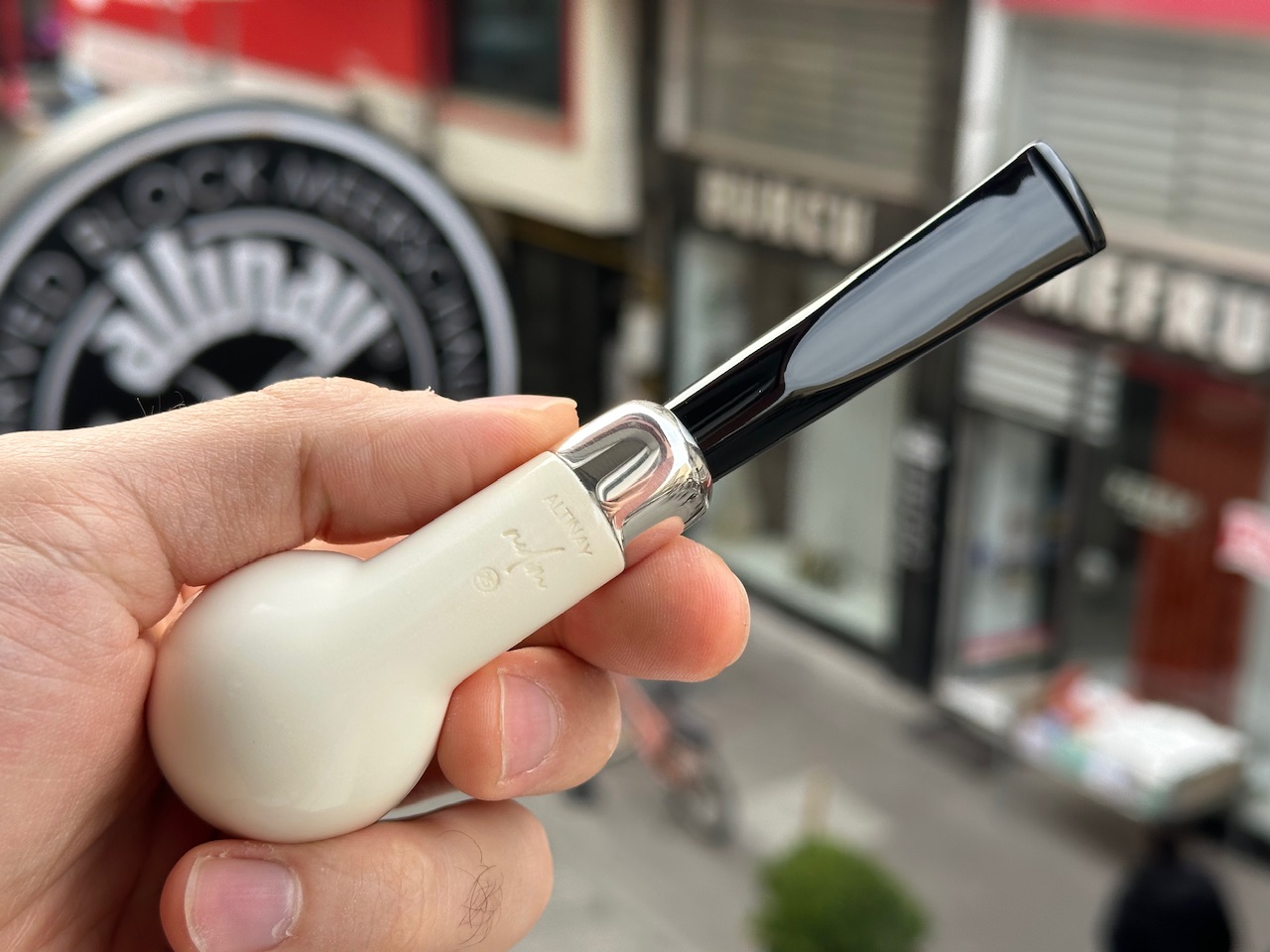 altinay-spigot-rhodesian-silber-army-meerschaumpfeife image 4
