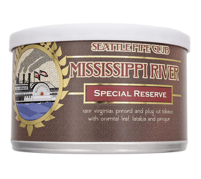 seattle-pipe-club-mississippi-river-pfeifentabak-2oz-plug image 1