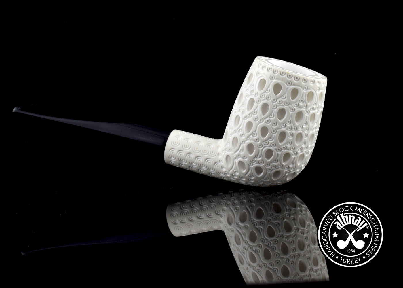 altinay-classic-meerschaumpfeife-billiard-glatt-natur-7 image 4