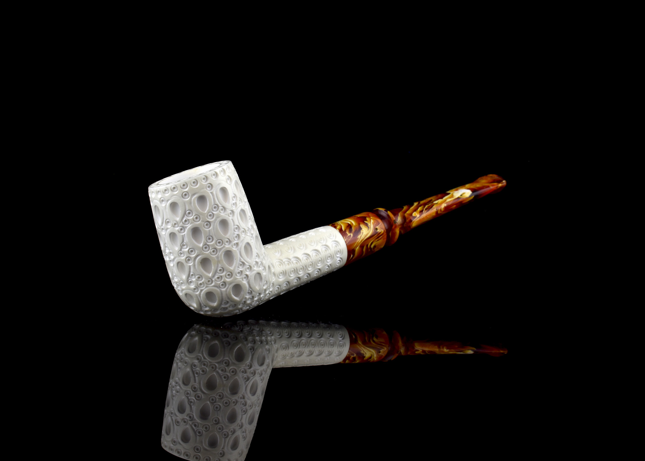 altinay-classic-meerschaum-billiard-tabakpfeife-natur image 1