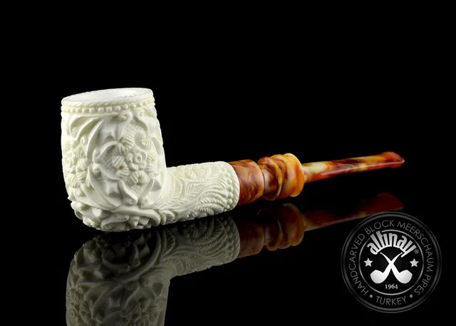altinay-classic-carved-billiard-meerschaumpfeife-ornament image 1