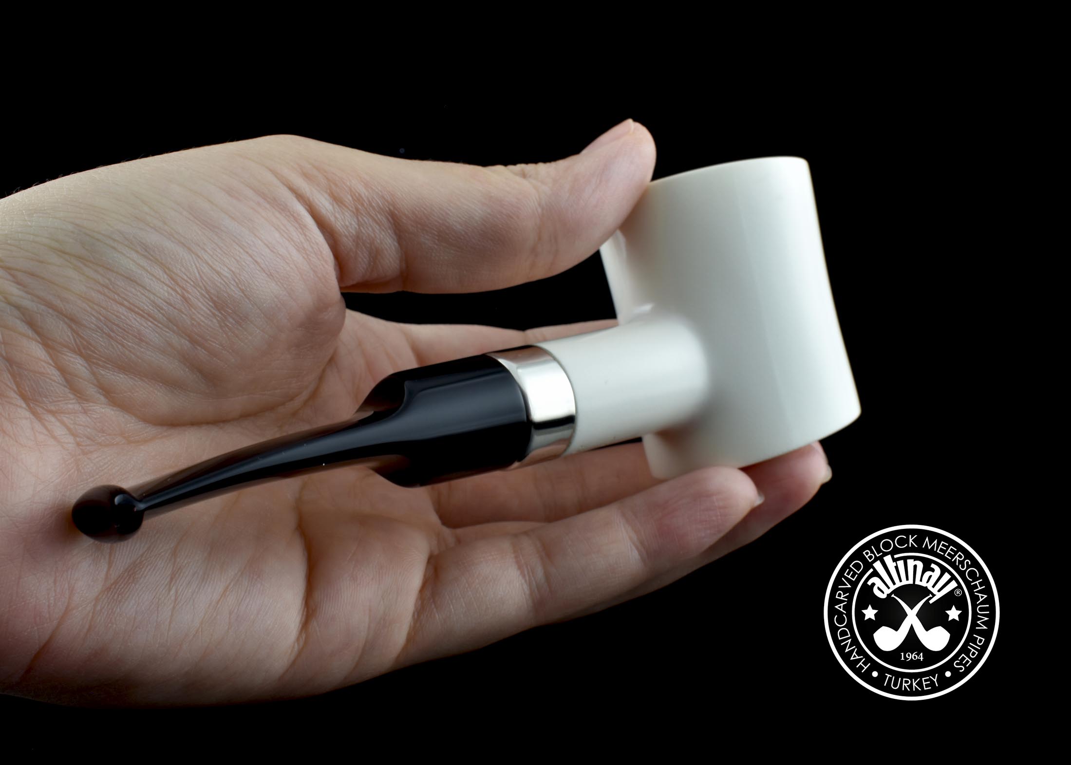 altinay-classic-poker-meerschaumpfeife-silberband-standpfeife image 6