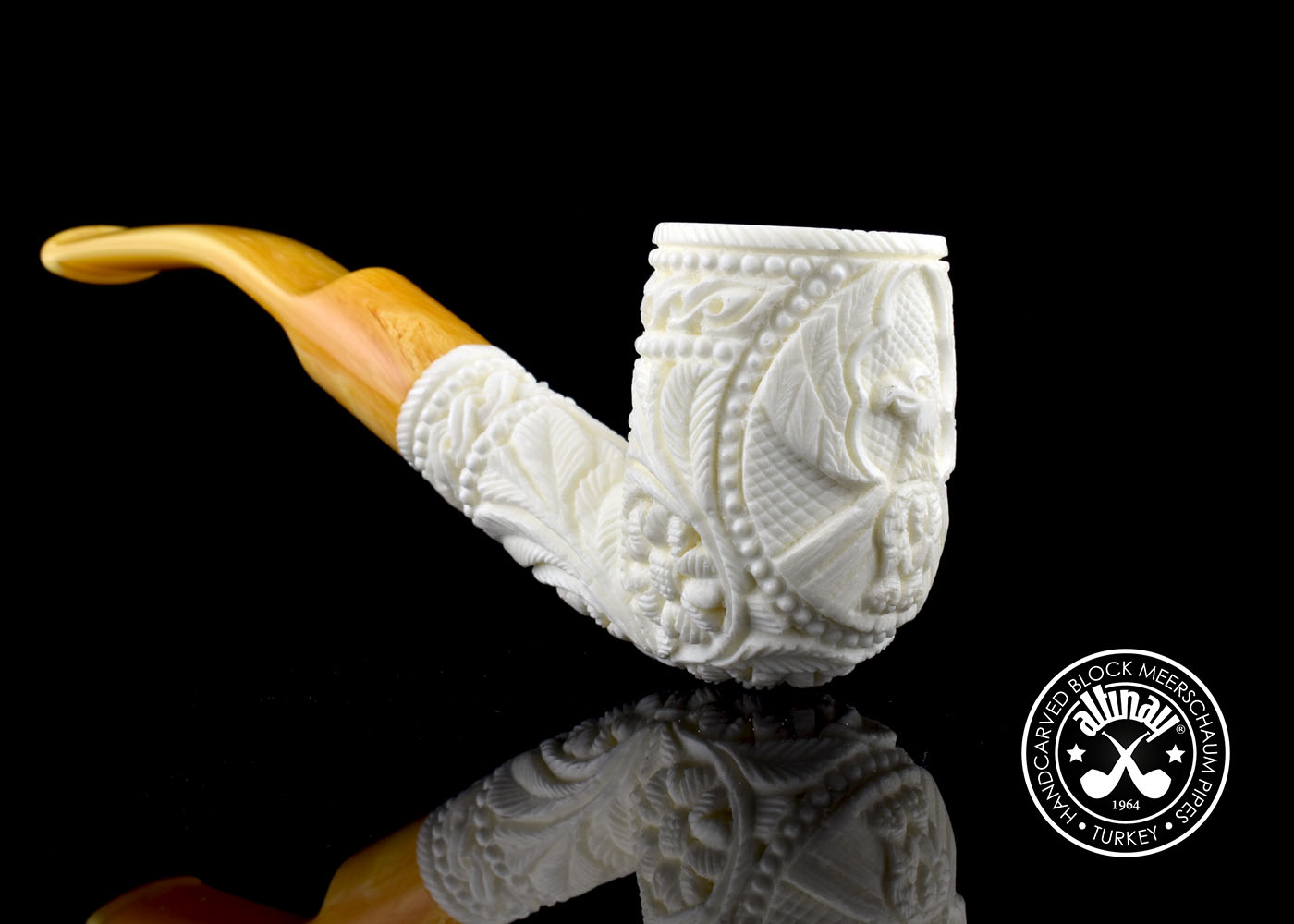 altinay-eagle-s-claw-billard-meerschaumpfeife-adler-motiv image 3