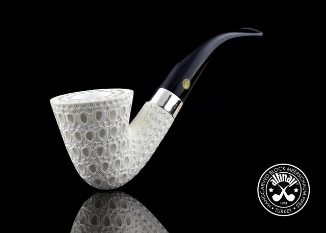 altinay-classic-dublin-meerschaumpfeife-silberband-2 image 1