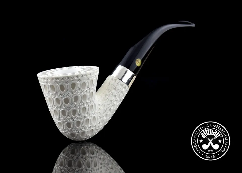 altinay-classic-dublin-meerschaumpfeife-silberband-2 image 1