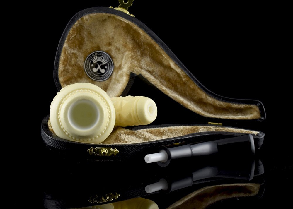 altinay-topkap-calabash-meerschaumpfeife-tabakpfeife-gebogen-gro image 2
