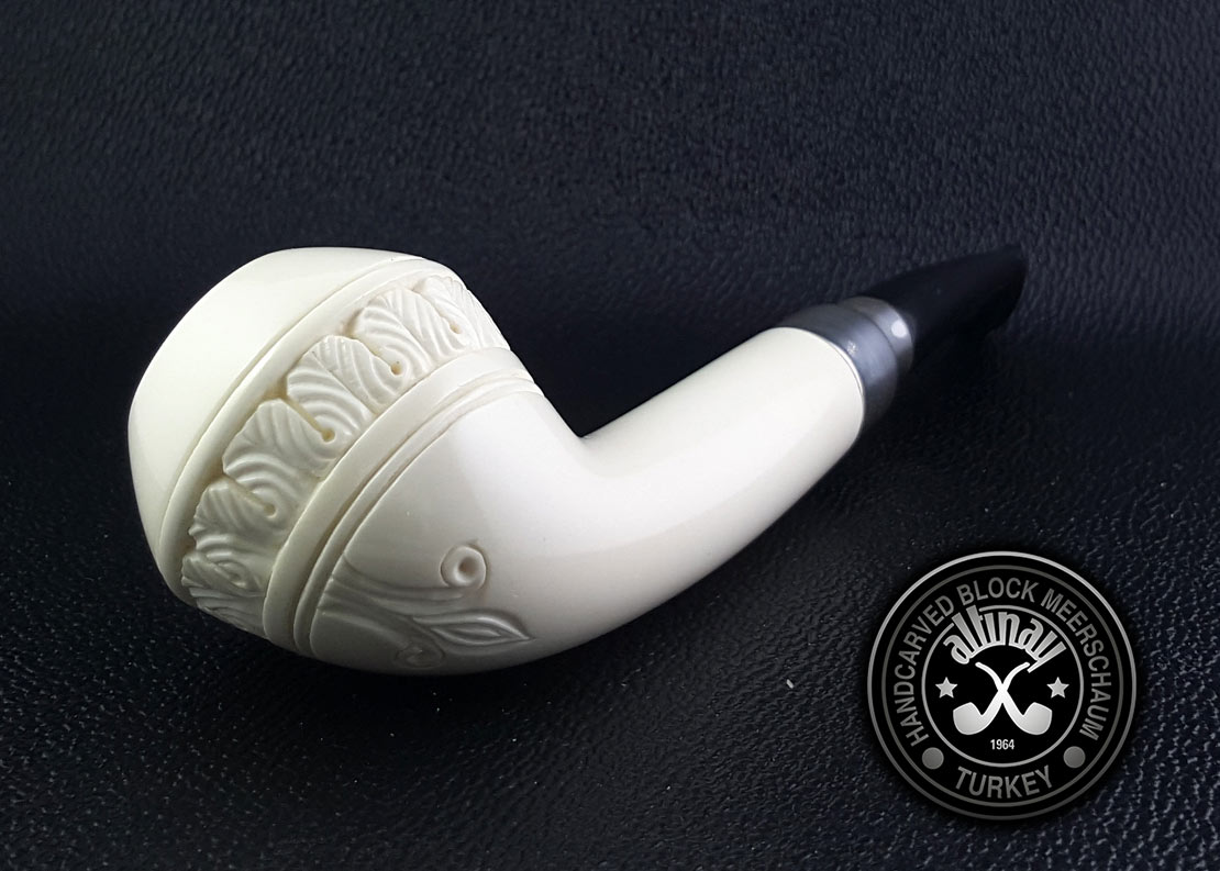 altinay-rhodesian-meerschaumpfeife-geschnitzt-spigot image 1