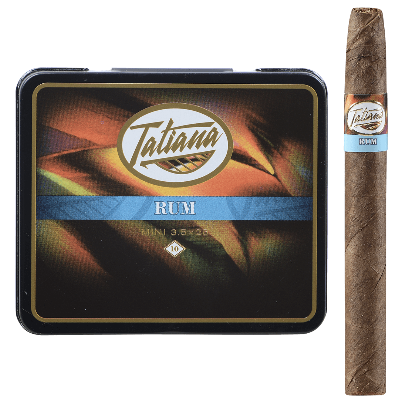 tatiana-mini-rum-zigarillos-10er-dose-mild-vanille-rum image 1