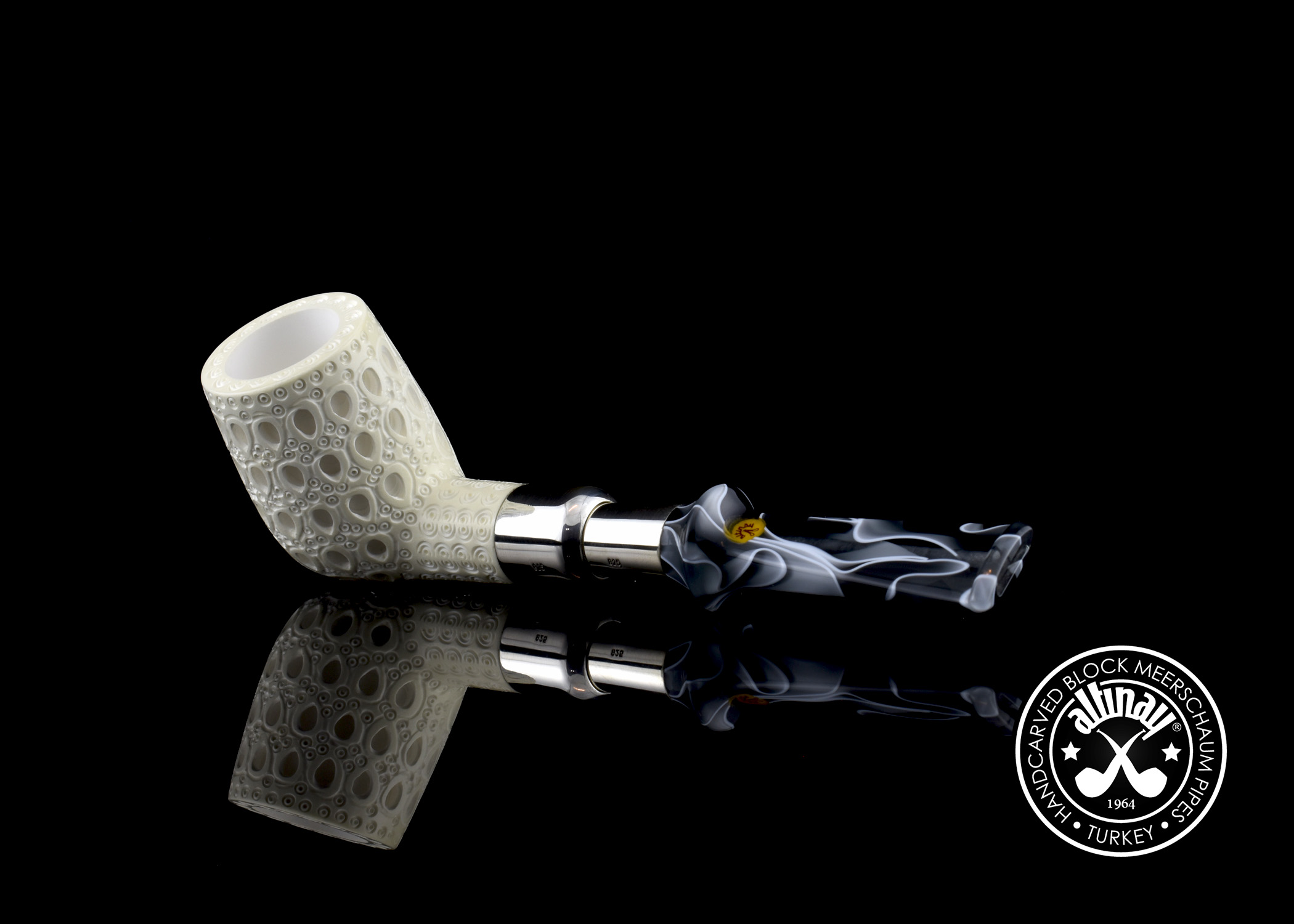 altinay-spigot-army-billiard-pfeife-meerschaum-glatt image 6