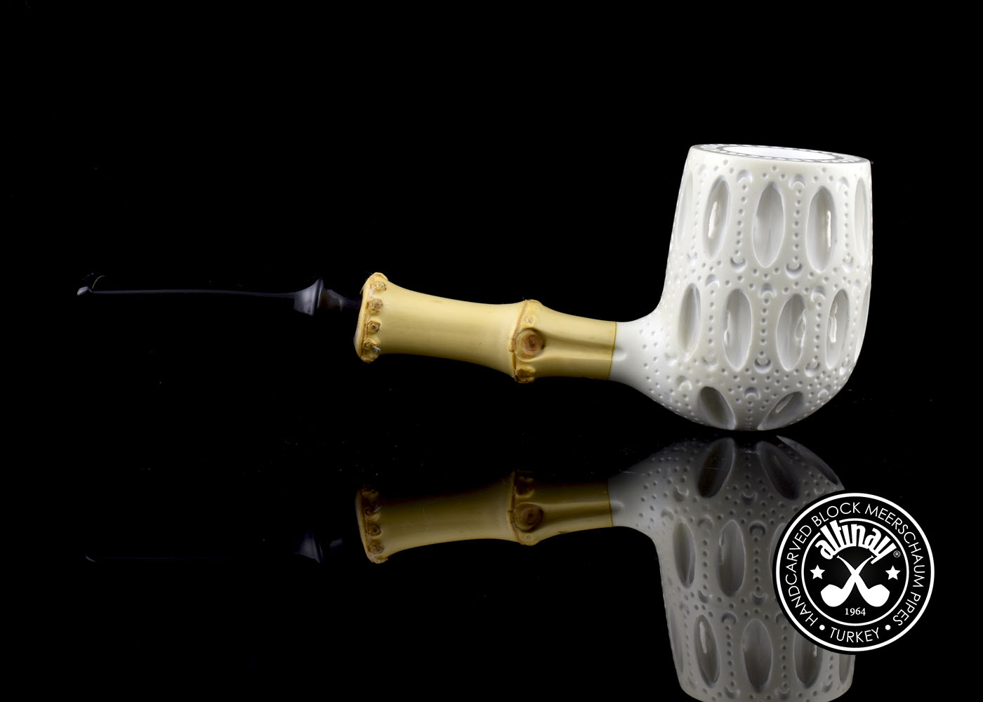 altinay-bamboo-billiard-meerschaumpfeife-natur-3 image 5