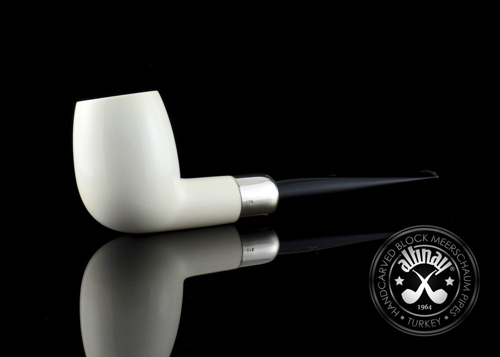 altinay-billiard-army-meerschaumpfeife-silberring image 5