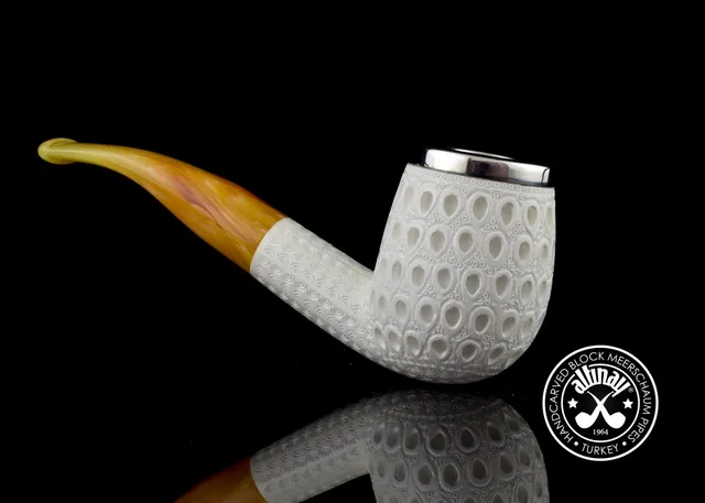 altinay-classic-bent-billiard-meerschaumpfeife-set-etui image 1