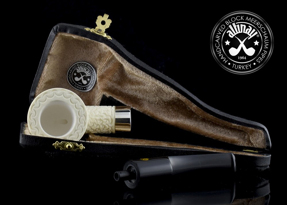 altinay-classic-poker-meerschaumpfeife-silberring-natur image 5