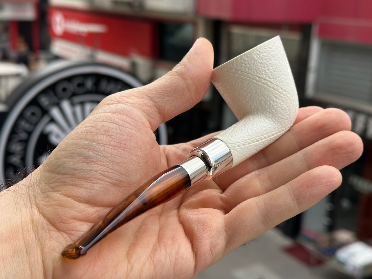 altinay-spigot-dublin-silver-meerschaumpfeife-natur image 2