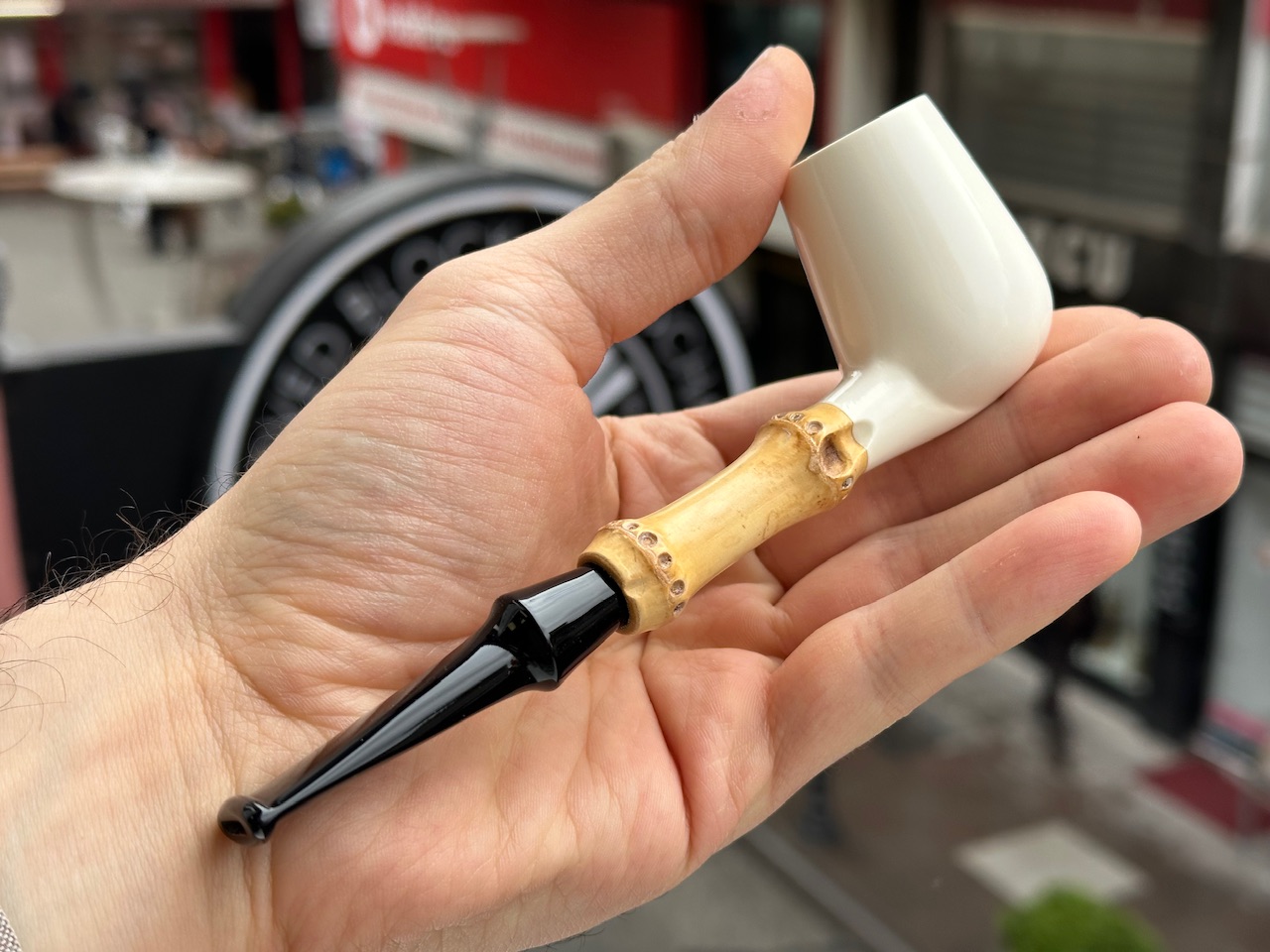altinay-bamboo-billiard-meerschaumpfeife-mit-bambusholm image 2