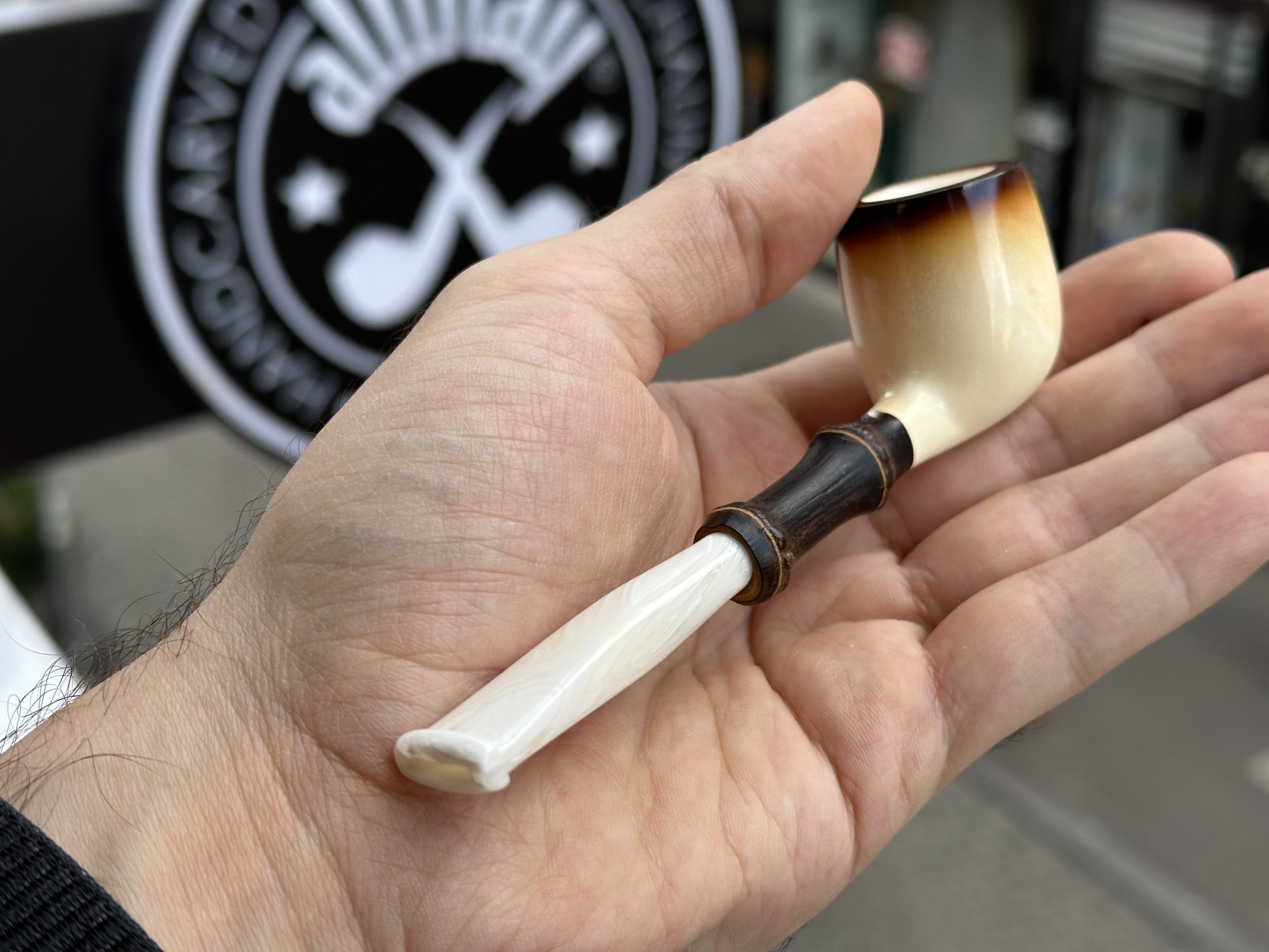 altinay-bamboo-pot-meerschaumpfeife-tabakpfeife-bambusholm image 2