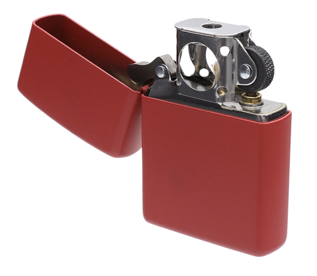zippo-classic-red-matte-pfeifenfeuerzeug-rot-matt image 2