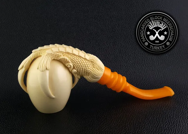altinay-eagle-s-claw-meerschaumpfeife-figural-geschnitzt image 1