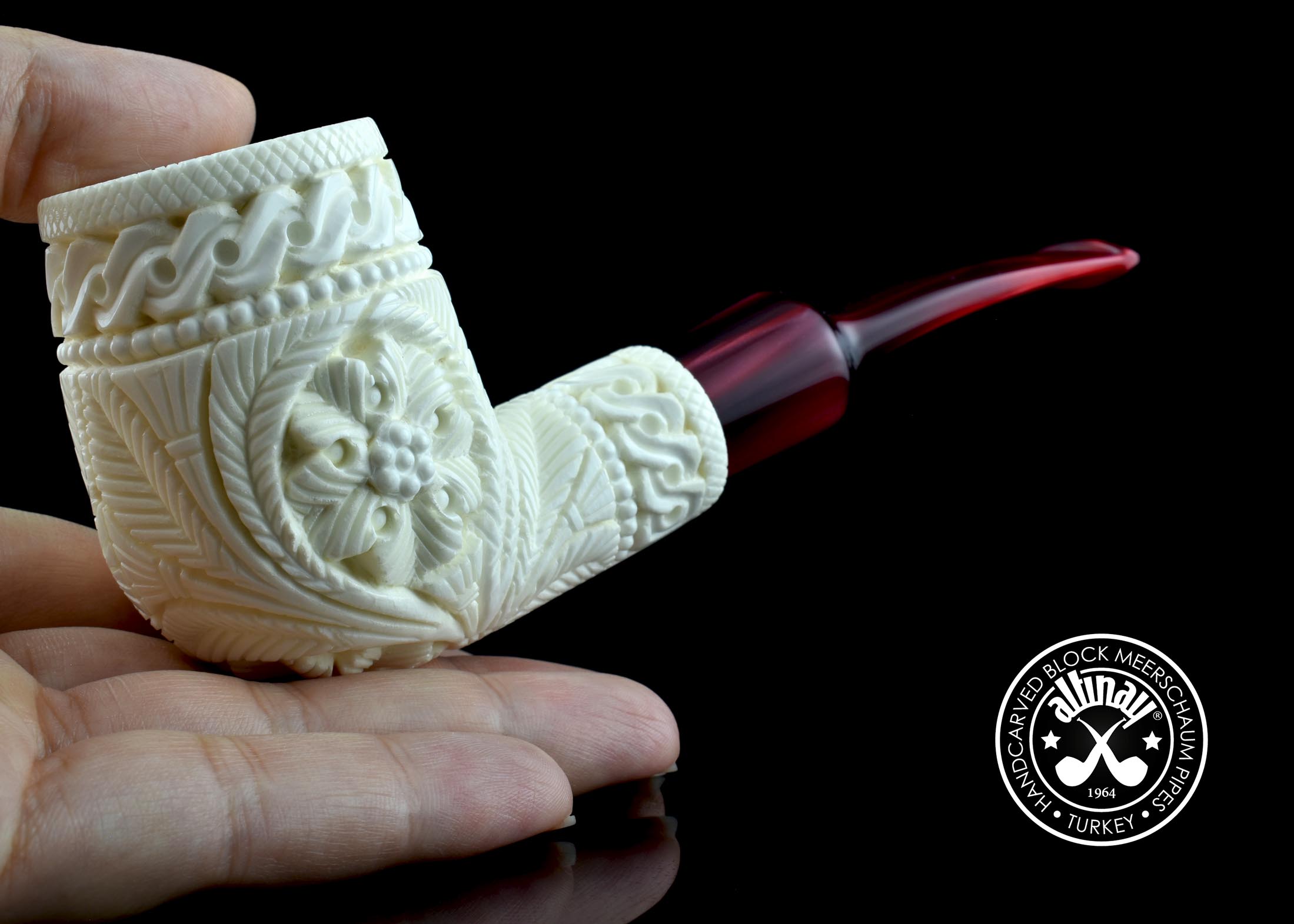 altinay-classic-billiard-meerschaumpfeife-glatt-gerade-6 image 2