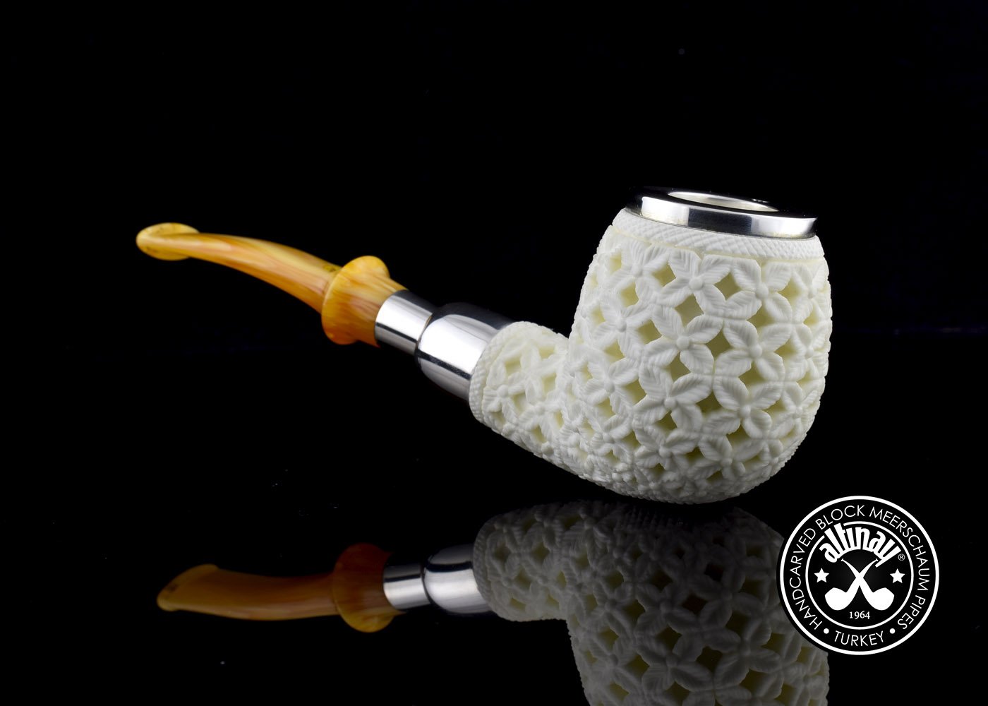 altinay-spigot-apple-top-silber-meerschaumpfeife image 3
