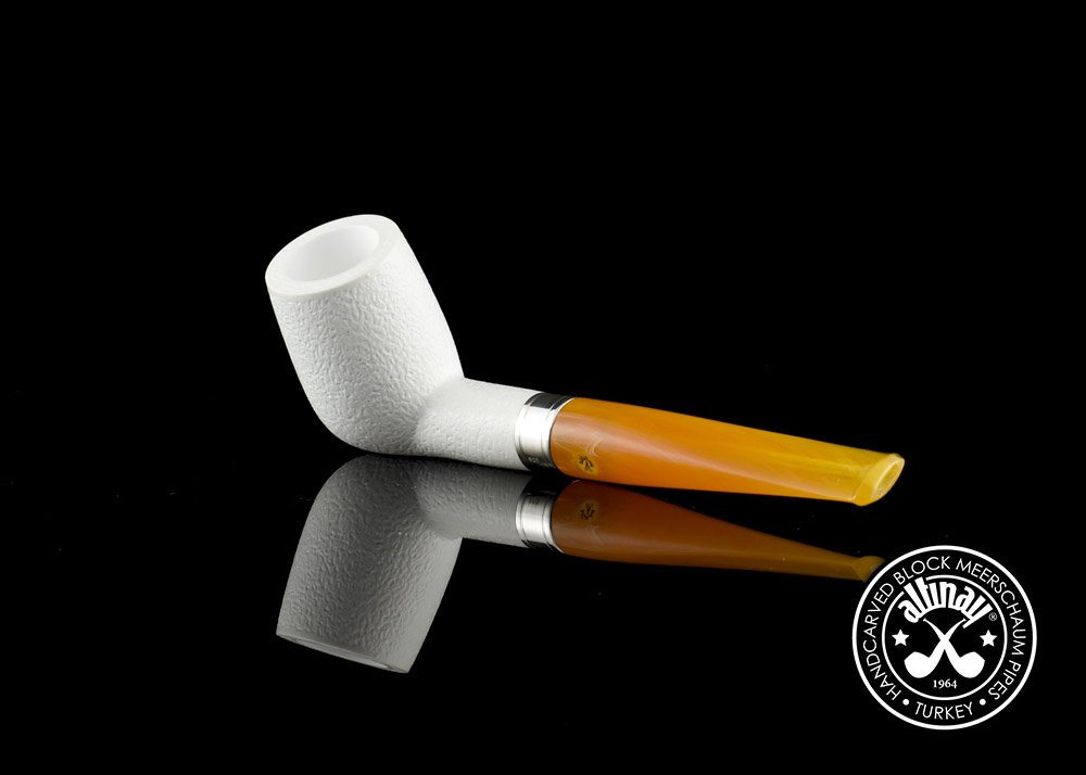 altinay-classic-billiard-meerschaumpfeife-mit-silberring image 1