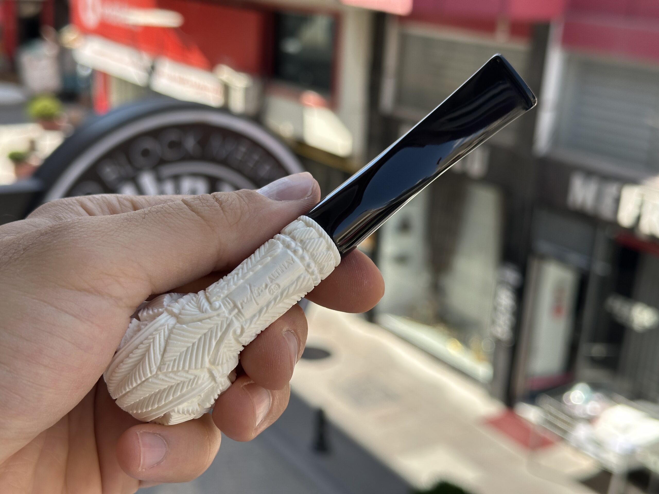 altinay-classic-billiard-meerschaum-pfeife-glatt-wei image 5