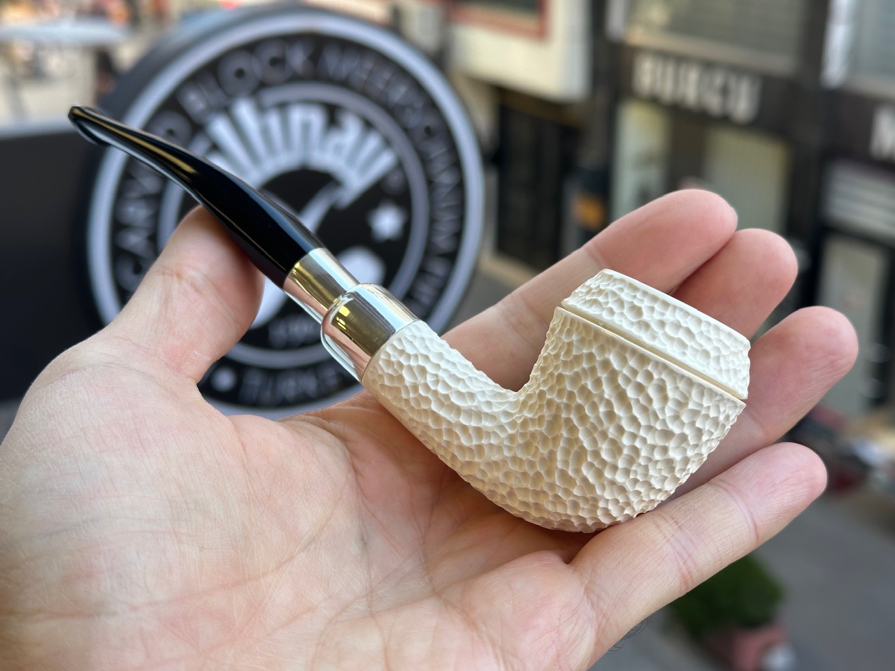 altinay-spigot-army-rhodesian-pfeife-silber-spigot-meerschaum image 4
