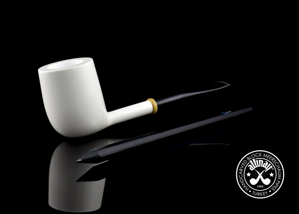 altinay-carbon-billiard-meerschaumpfeife-carbon-inlay image 1