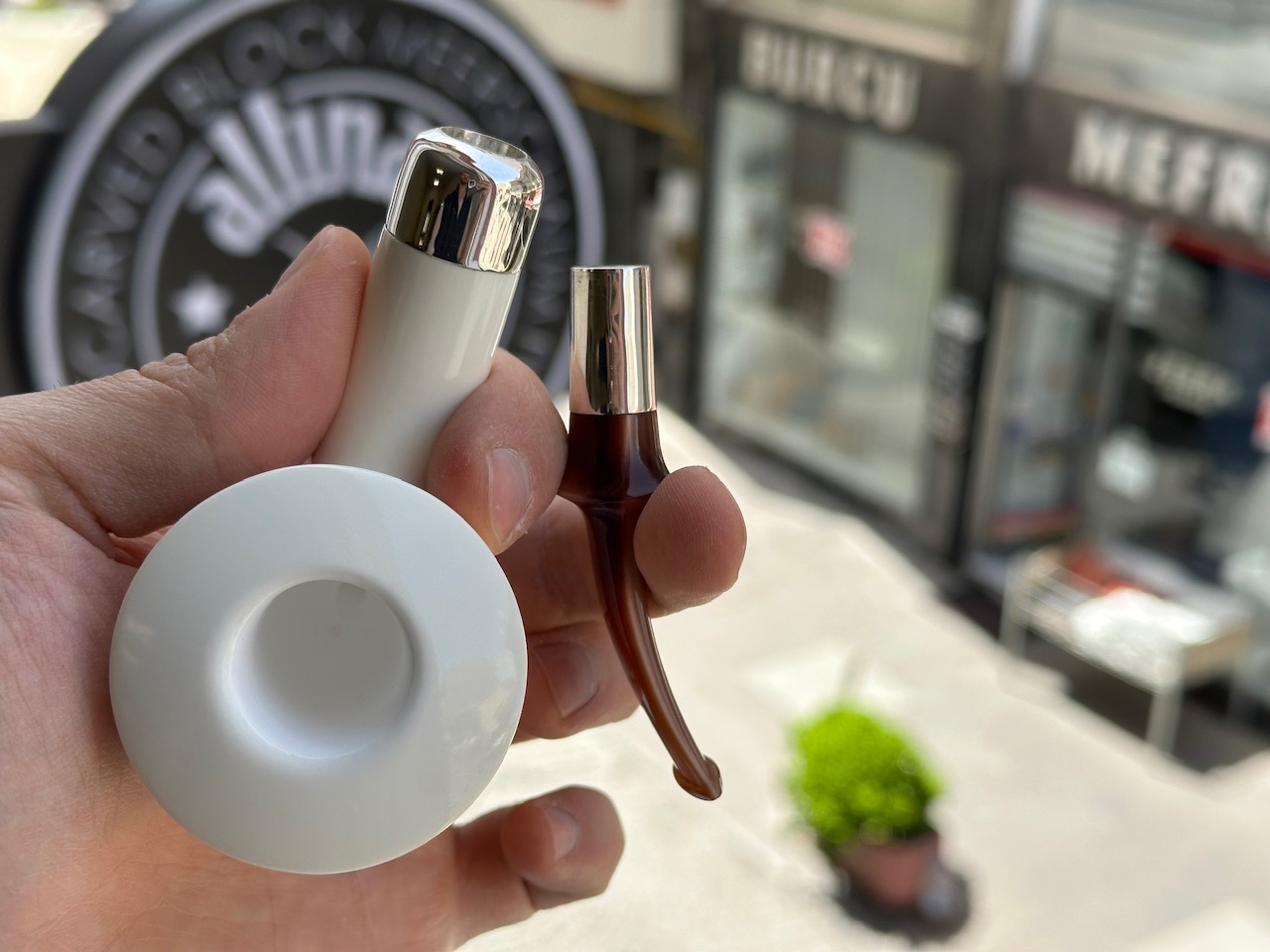 altinay-spigot-dublin-meerschaumpfeife-tabakpfeife-silber-konisch image 7
