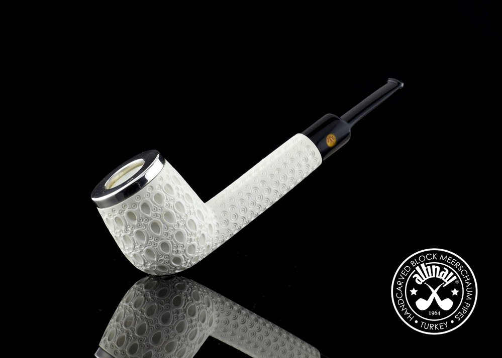 altinay-classic-lovat-meerschaumpfeife-top-silver-gerade image 1