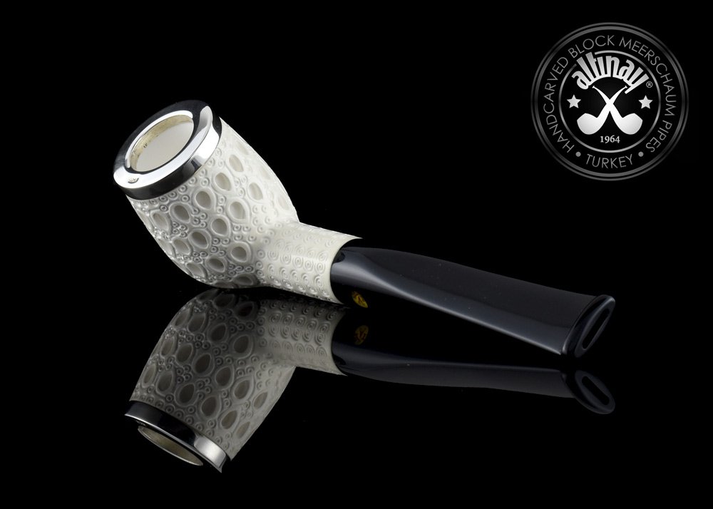 altinay-classic-billiard-meerschaumpfeife-silberkappe-acryl image 4