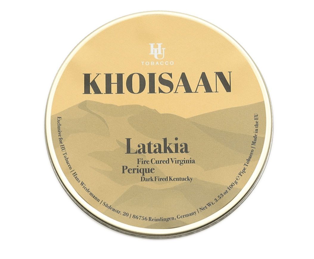 hu-tobacco-khoisaan-pfeifentabak-100g-dose-english image 1