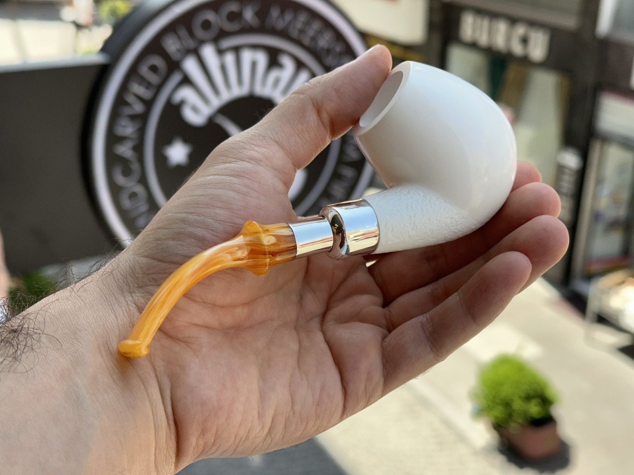 altinay-spigot-army-brandy-meerschaumpfeife-silber image 3