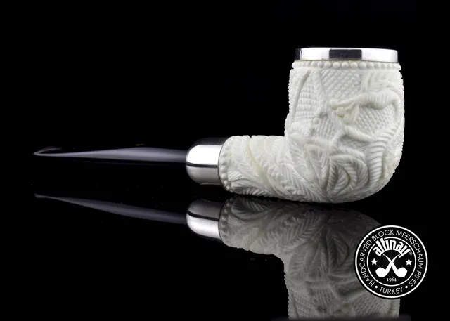 altinay-spigot-army-billiard-meerschaumpfeife-drachenmotiv image 1