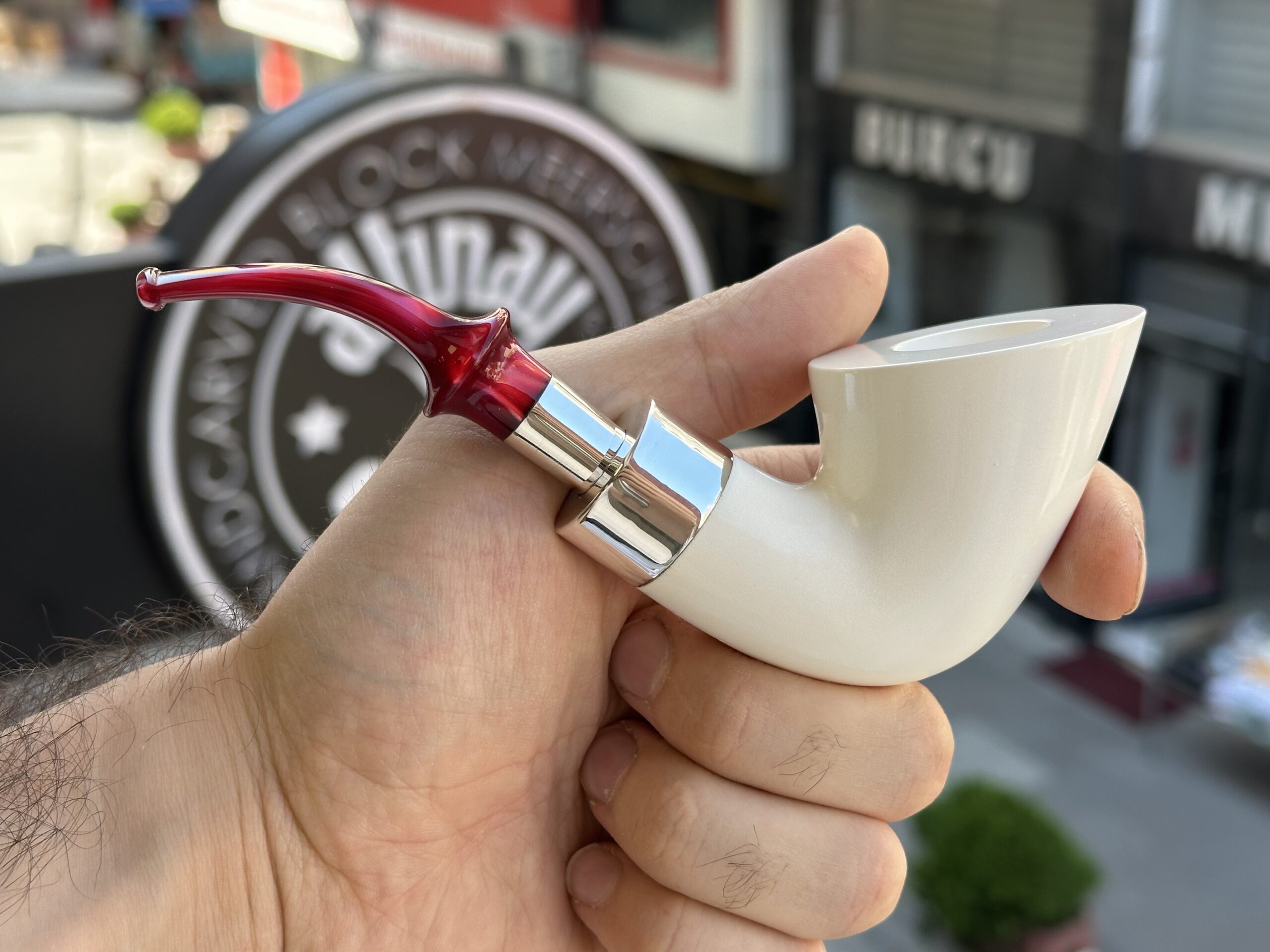 altinay-spigot-dublin-meerschaumpfeife-silber-spigot-3 image 4