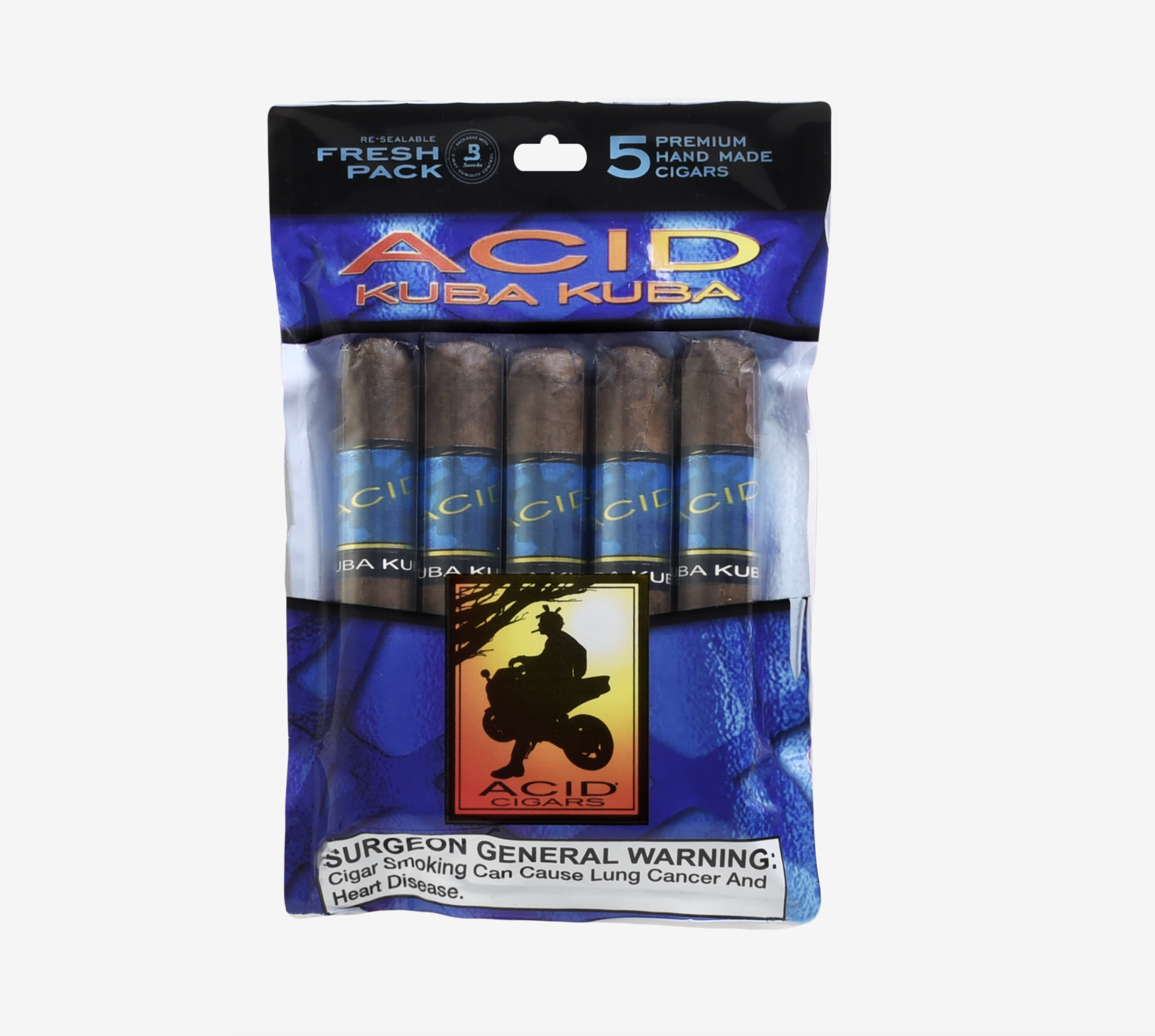 acid-kuba-kuba-fresh-zigarre-5er-pack-sumatra-robusto image 1