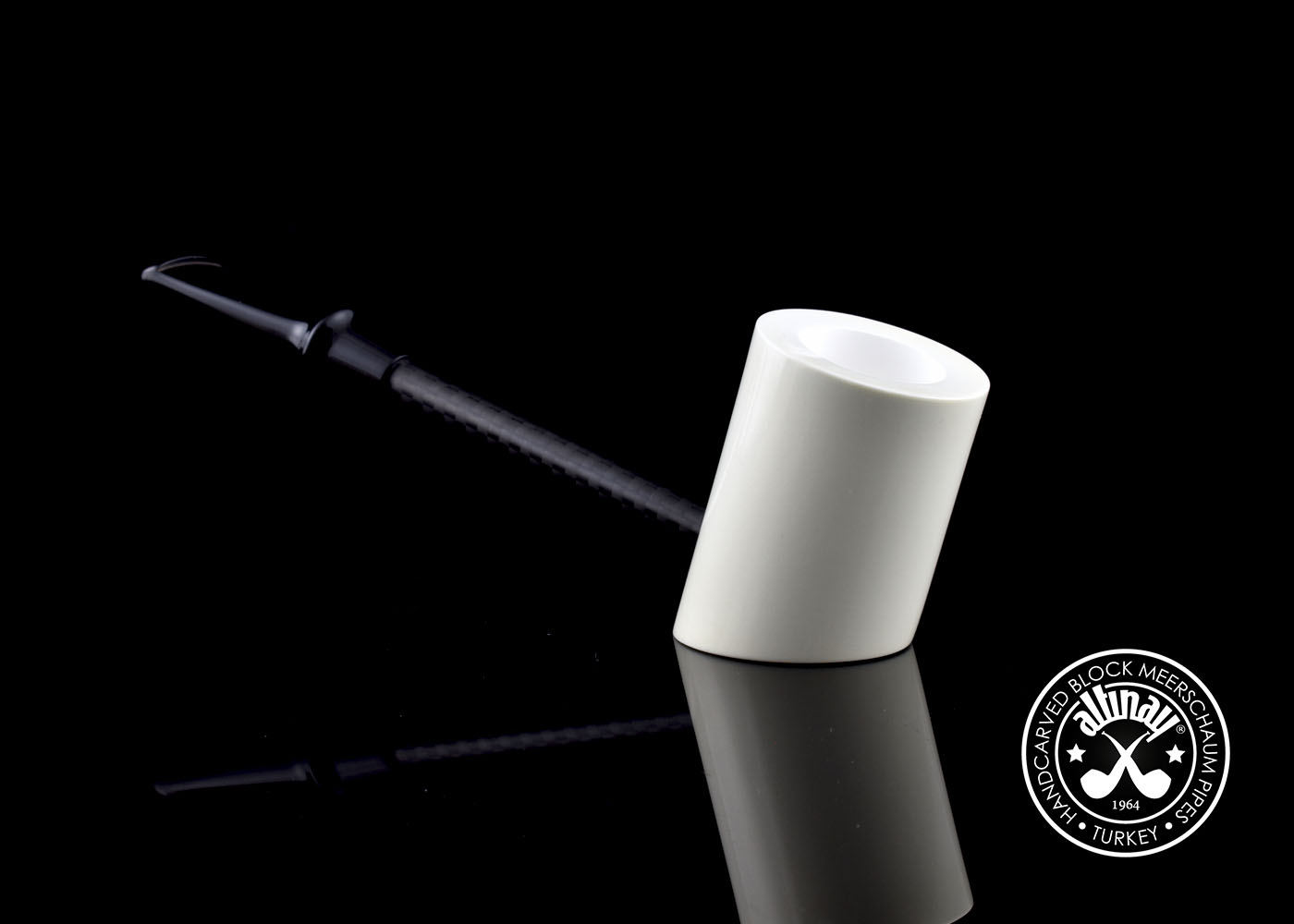 altinay-carbon-poker-meerschaumpfeife-carbon-holm-natur image 1