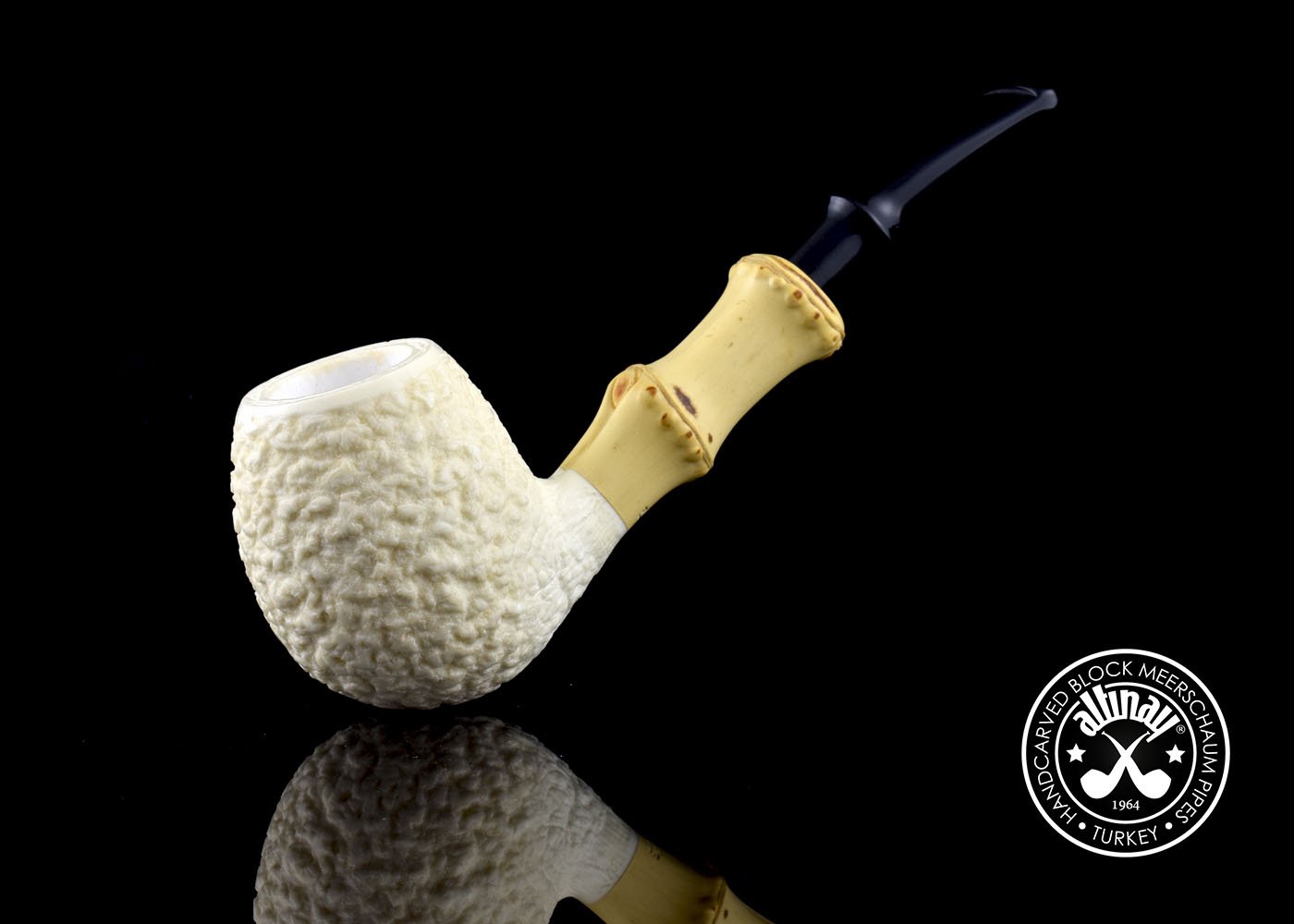altinay-bamboo-apple-meerschaumpfeife-bambus image 1