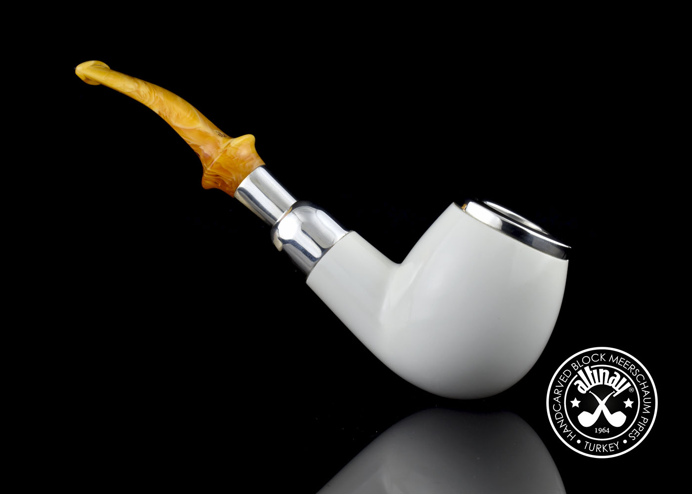 altinay-spigot-brandy-silber-meerschaumpfeife-top image 1